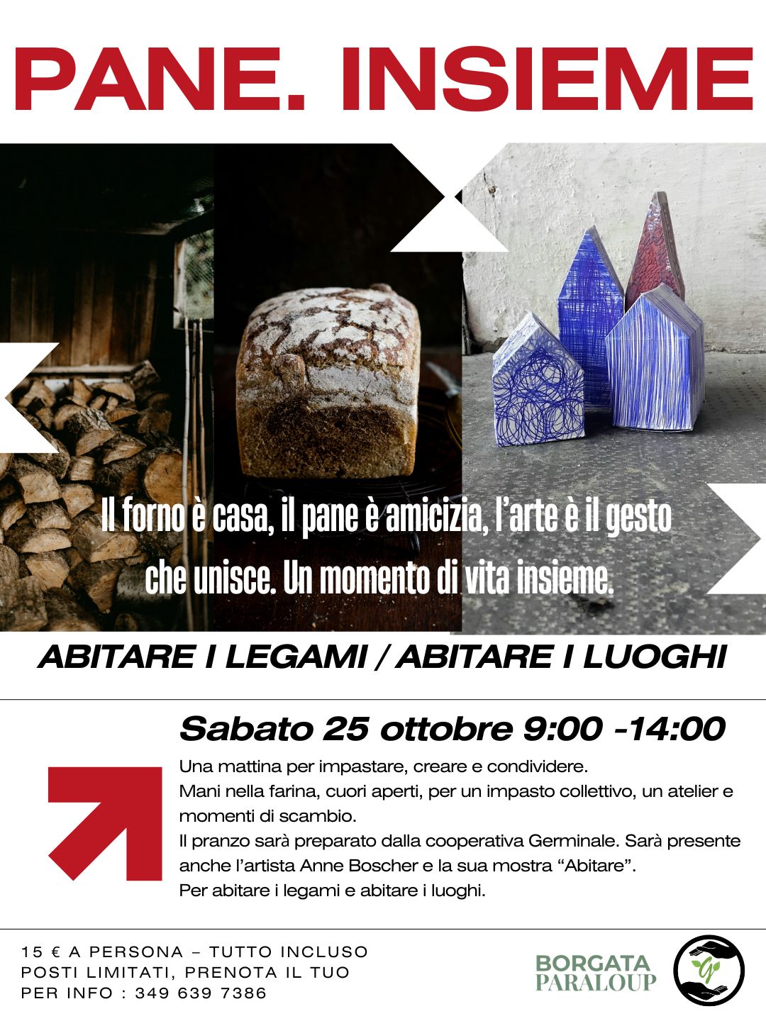 25 ottobre l Pane. Insieme.