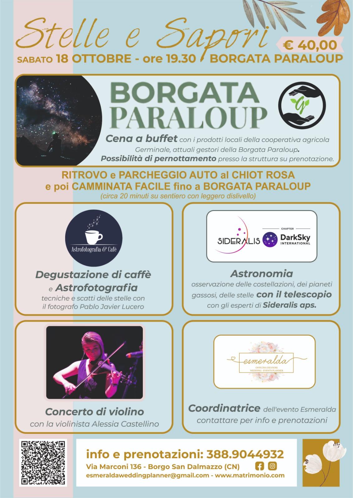 18 ottobre l Stelle e Sapori